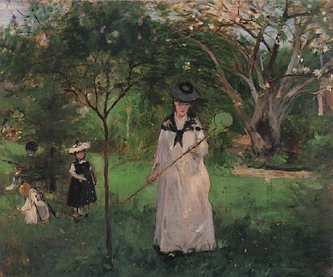 Berthe Morisot The Butterfly Hunt